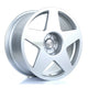 BOLA B10 Alloy Wheel 18x9 5x105 ET40 To 45 72.6mm CB Silver Alloy Wheels