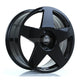 BOLA B10 Alloy Wheel 19x8.5 5x112 ET25 To 45 72.6mm CB Gloss Black Alloy Wheels