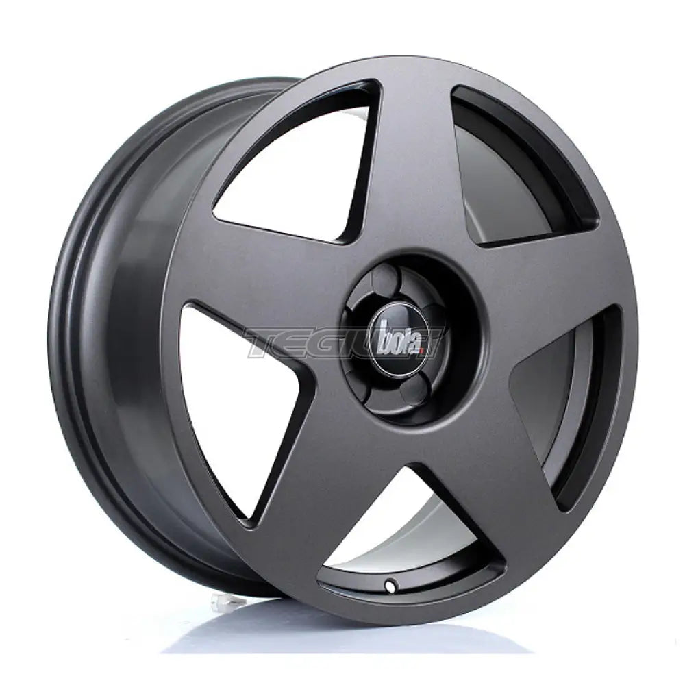 BOLA B10 Alloy Wheel 19x8.5 5x120 ET25 To 45 72.6mm CB Matt Gunmetal Alloy Wheels