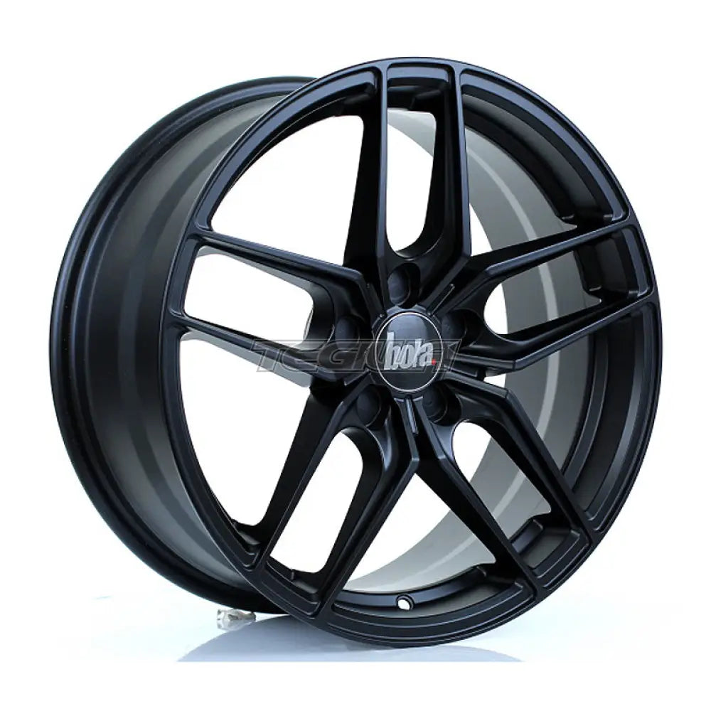 BOLA B11 Alloy Wheel 18x8 5x100 ET30 To 45 72.6mm CB Matt Black Alloy Wheels