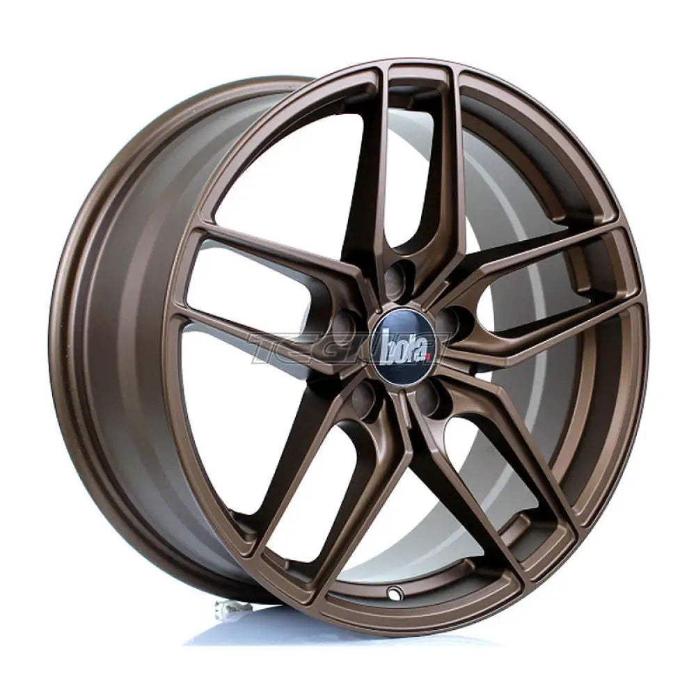 BOLA B11 Alloy Wheel 18x8 5x108 ET30 To 45 72.6mm CB Matt Bronze Alloy Wheels