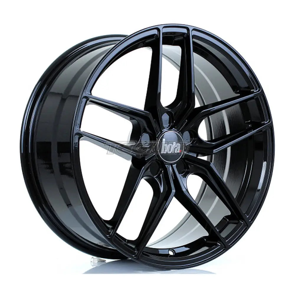 BOLA B11 Alloy Wheel 19x8.5 5x120 ET25 To 52 72.6mm CB Gloss Black Alloy Wheels