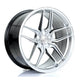 BOLA B11 Alloy Wheel 19x9.5 5x100 ET25 To 45 72.6mm CB Hyper Silver Alloy Wheels