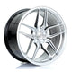 BOLA B11 Alloy Wheel 19x9.5 5x112 ET25 To 45 72.6mm CB Hyper Silver Alloy Wheels