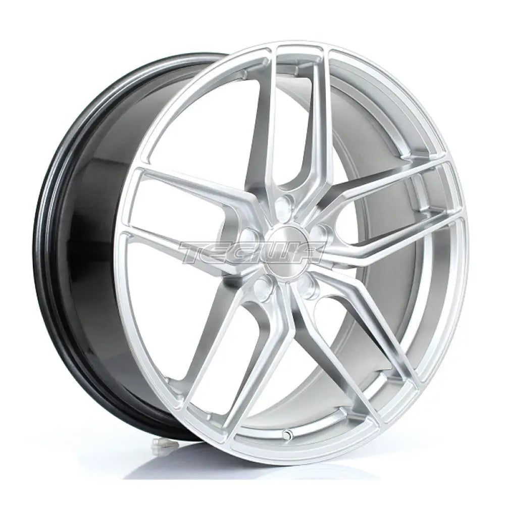 BOLA B11 Alloy Wheel 20x8.5 5x100 ET20 To 45 72.6mm CB Hyper Silver Alloy Wheels