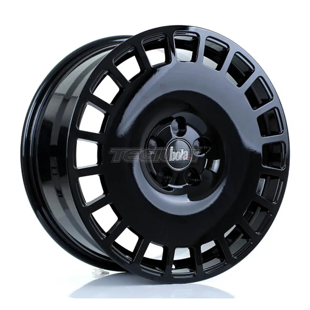 BOLA B12 Alloy Wheel 18x8 5x112 ET30 To 45 72.6mm CB Gloss Black Alloy Wheels