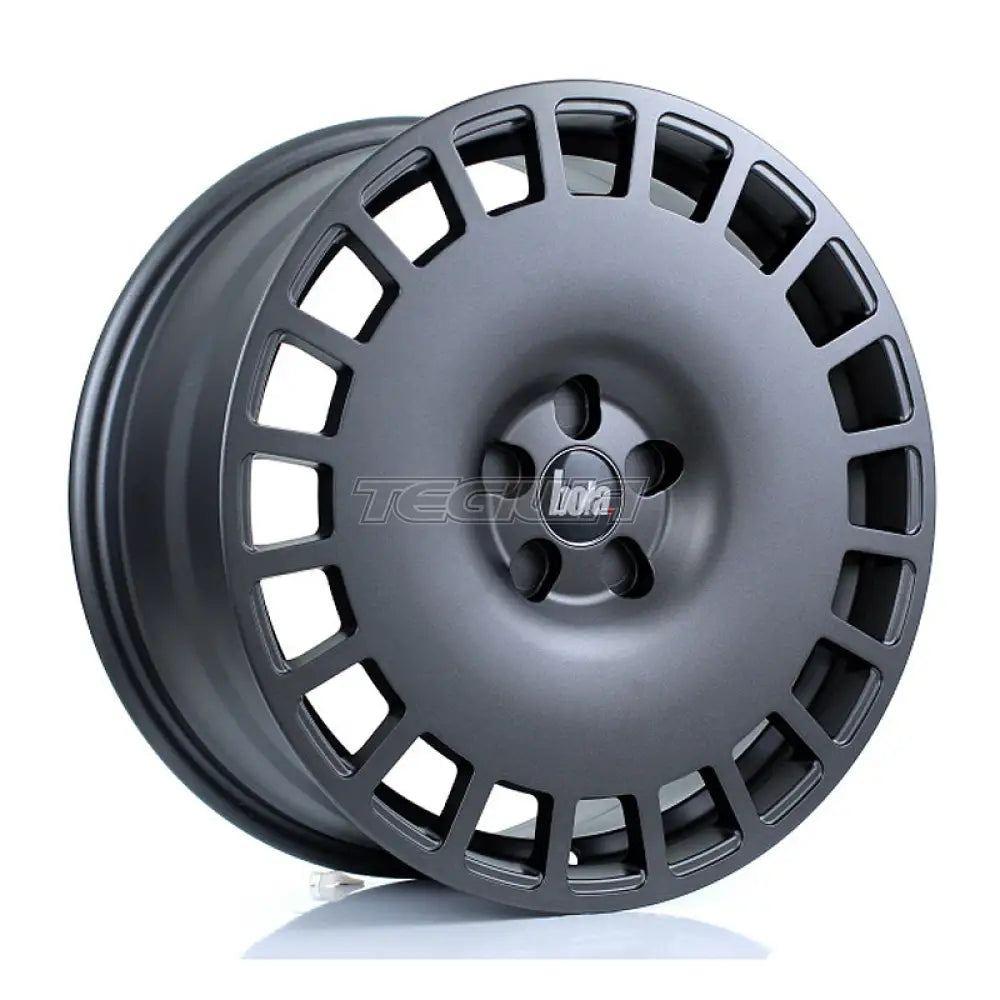 BOLA B12 Alloy Wheel 18x8 5x118 ET40 To 45 72.6mm CB Matt Gunmetal Alloy Wheels