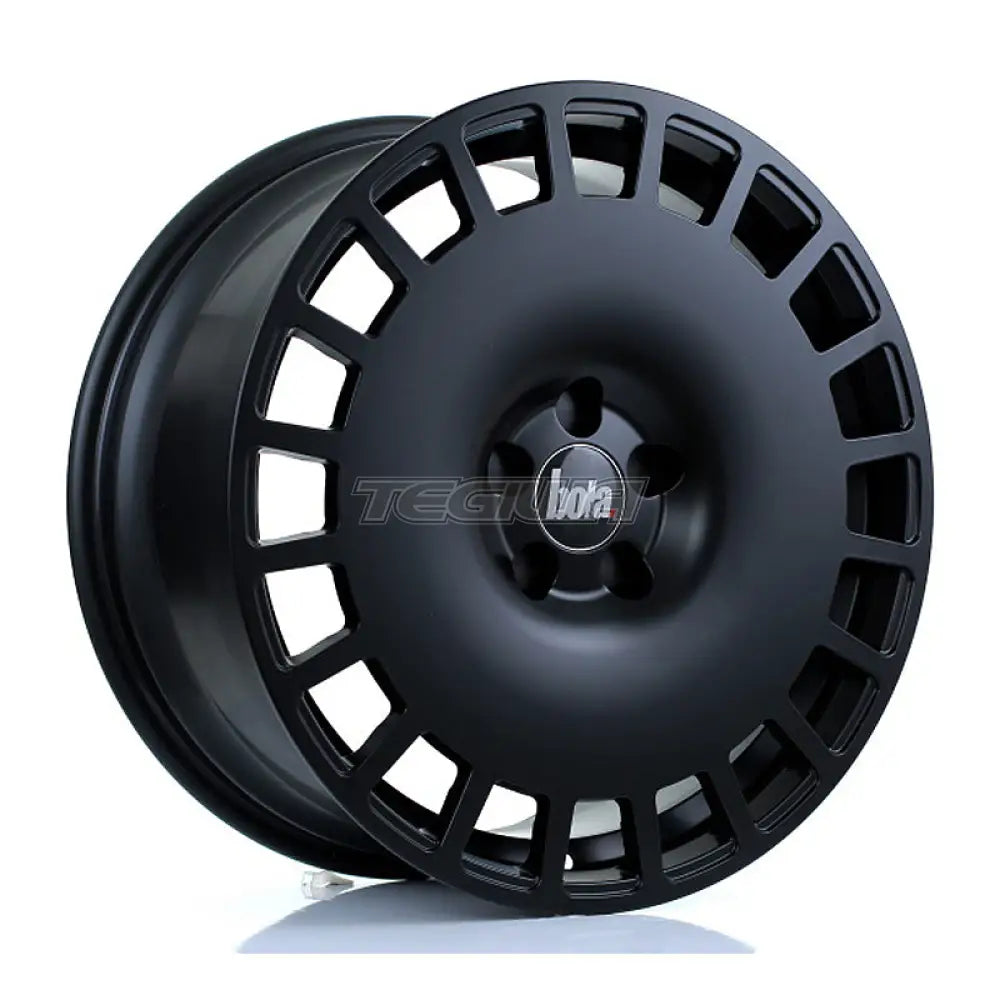 BOLA B12 Alloy Wheel 19x8.5 5x100 ET25 To 45 71.6mm CB Matt Black Alloy Wheels