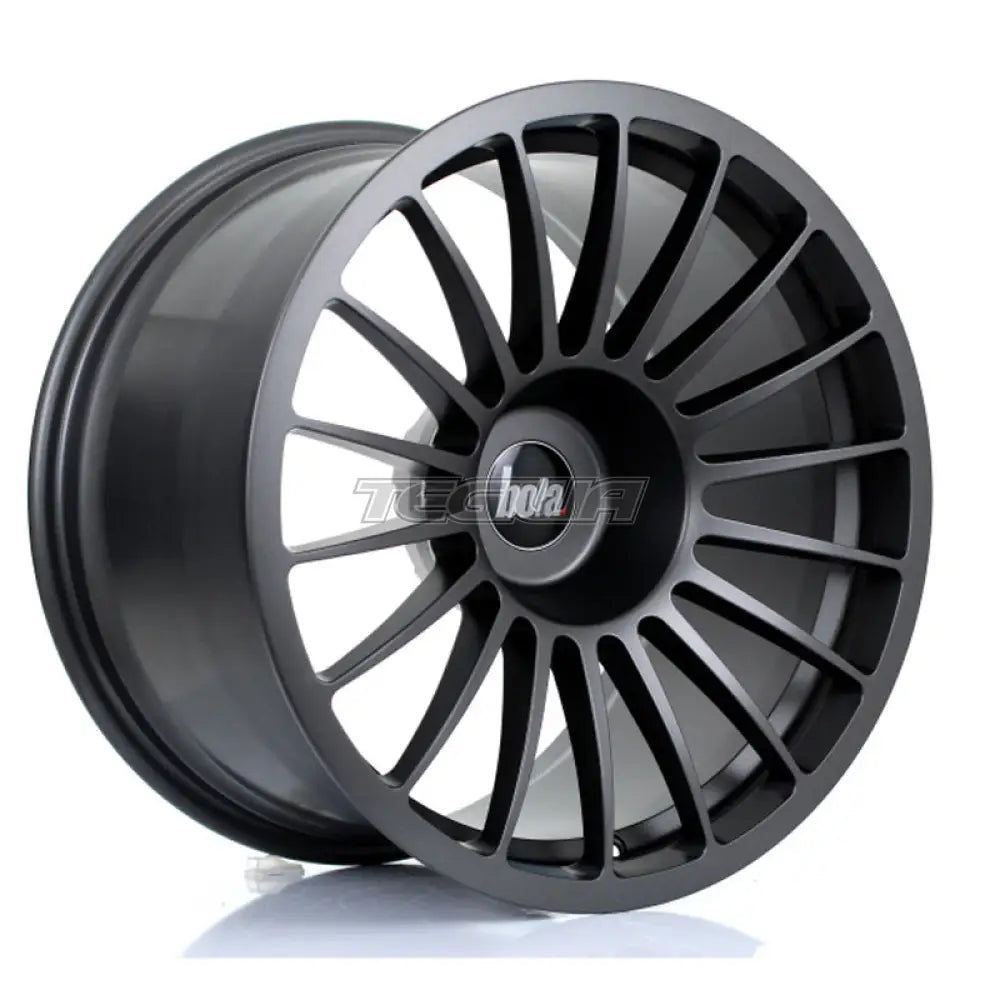 BOLA B14 Alloy Wheel 18x10.5 5x100 ET10 To 25 72.6mm CB Matt Gunmetal Alloy Wheels