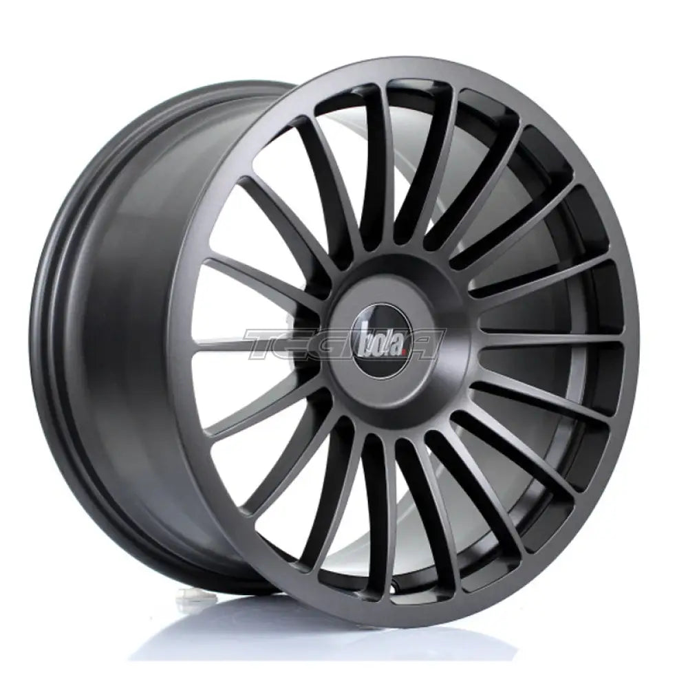 BOLA B14 Alloy Wheel 18x9.5 5x118 ET30 To 45 72.6mm CB Matt Gunmetal Alloy Wheels