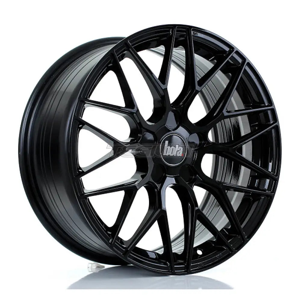 BOLA B17 Alloy Wheel 17x8 5x110 ET35 To 45 72.6mm CB Gloss Black Alloy Wheels