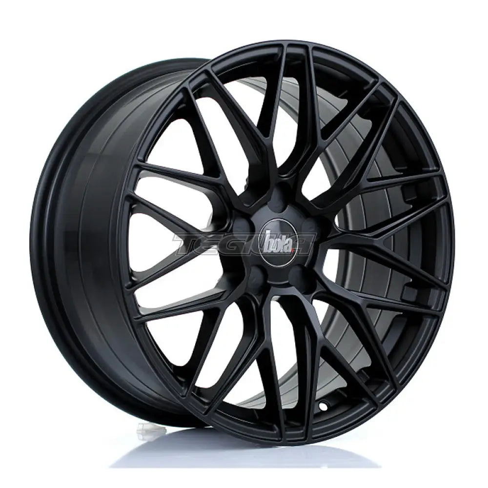 BOLA B17 Alloy Wheel 18x8.5 5x100 ET40 To 45 72.6mm CB Matt Black Alloy Wheels