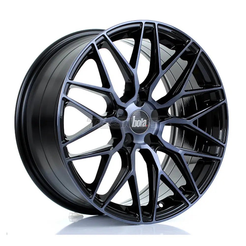 BOLA B17 Alloy Wheel 18x8.5 5x127 ET25 To 45 72.6mm CB Black Smoke Alloy Wheels
