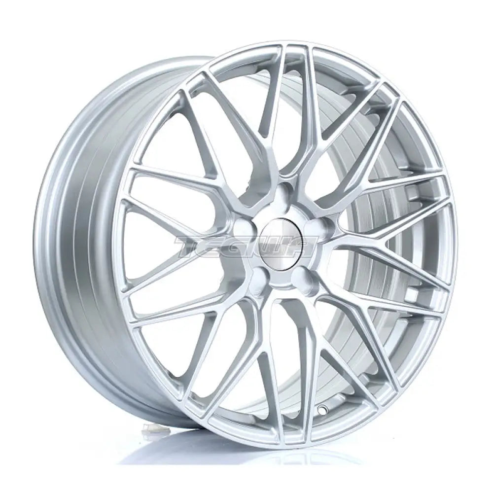 BOLA B17 Alloy Wheel 19x8.25 5x100 ET40 To 45 72.6mm CB Crystal Silver Alloy Wheels