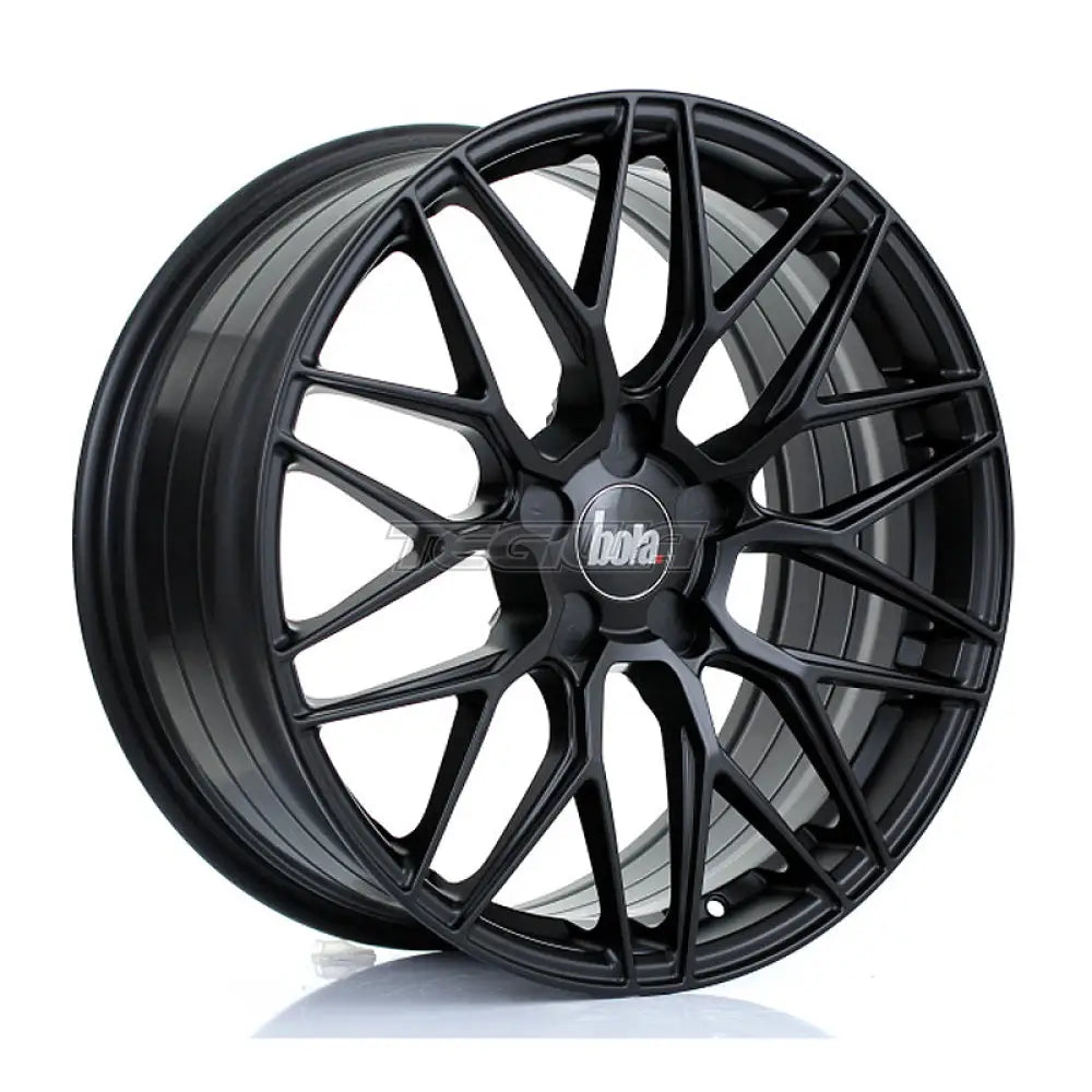 BOLA B17 Alloy Wheel 19x8.25 5x127 ET25 To 45 72.6mm CB Matt Black Alloy Wheels