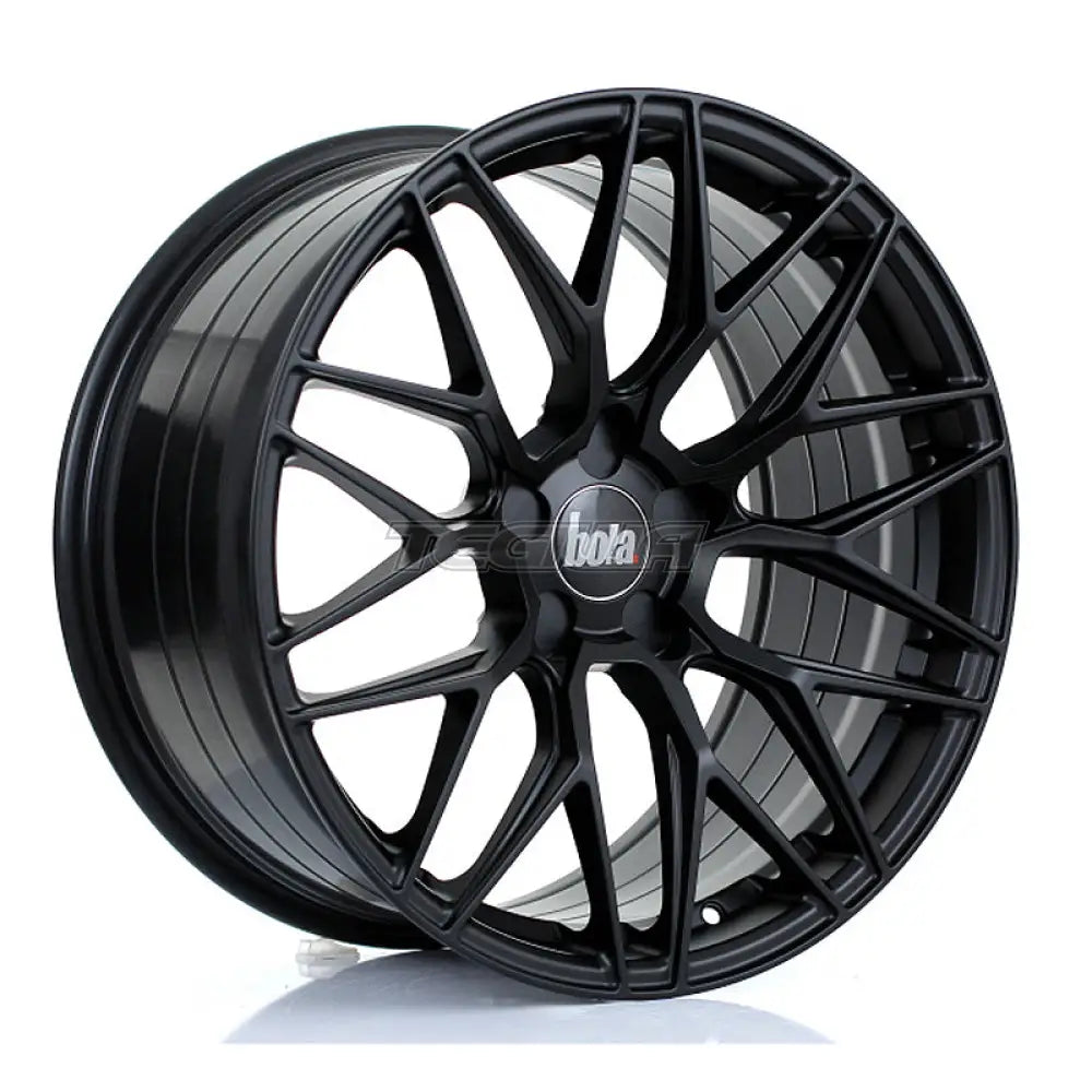 BOLA B17 Alloy Wheel 19x9.5 5x100 ET25 To 45 72.6mm CB Matt Black Alloy Wheels