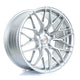 BOLA B17 Alloy Wheel 19x9.5 5x112 ET25 To 45 72.6mm CB Crystal Silver Alloy Wheels