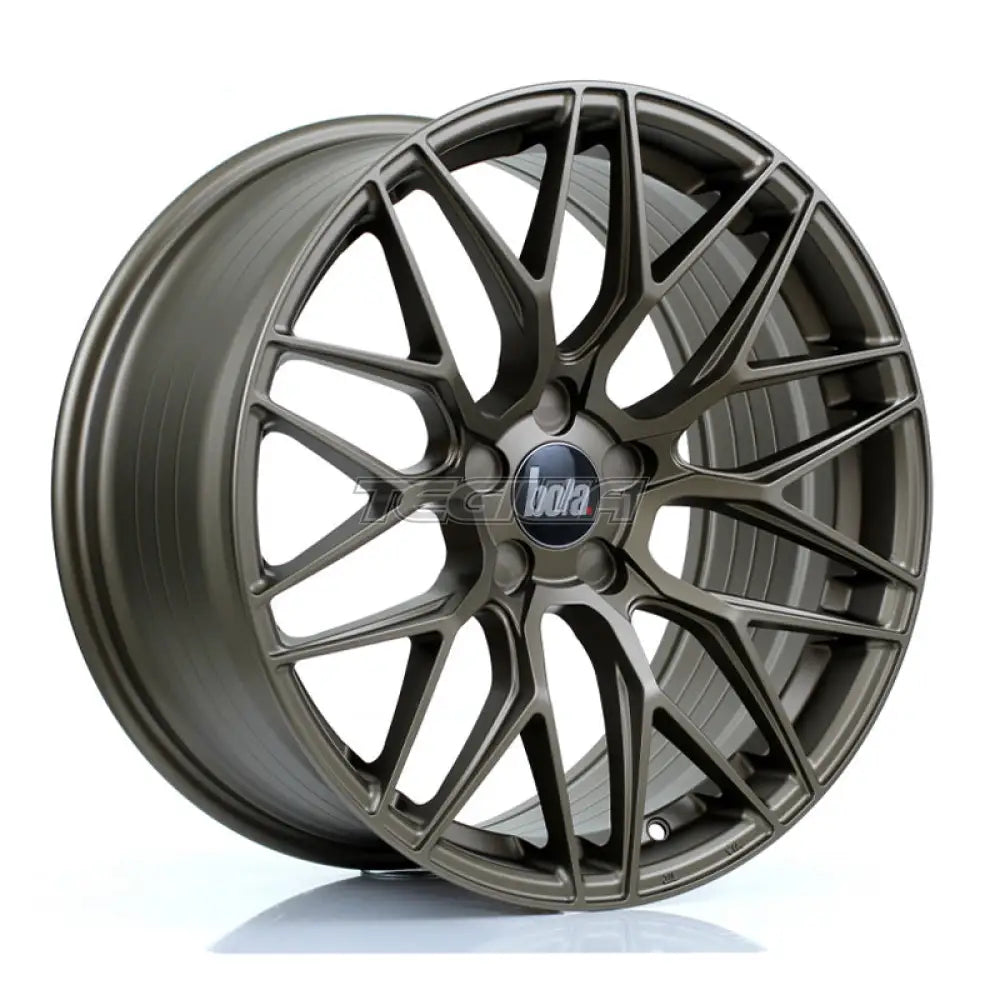 BOLA B17 Alloy Wheel 19x9.5 5x114 ET25 To 45 72.6mm CB Matt Bronze Alloy Wheels