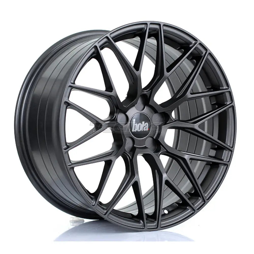 BOLA B17 Alloy Wheel 19x9.5 5x98 ET25 To 45 72.6mm CB Matt Gunmetal Alloy Wheels