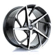 BOLA B18 Alloy Wheel 19x9.5 5x115 ET25 To 45 72.6mm CB Gunmetal Polished Face Alloy Wheels