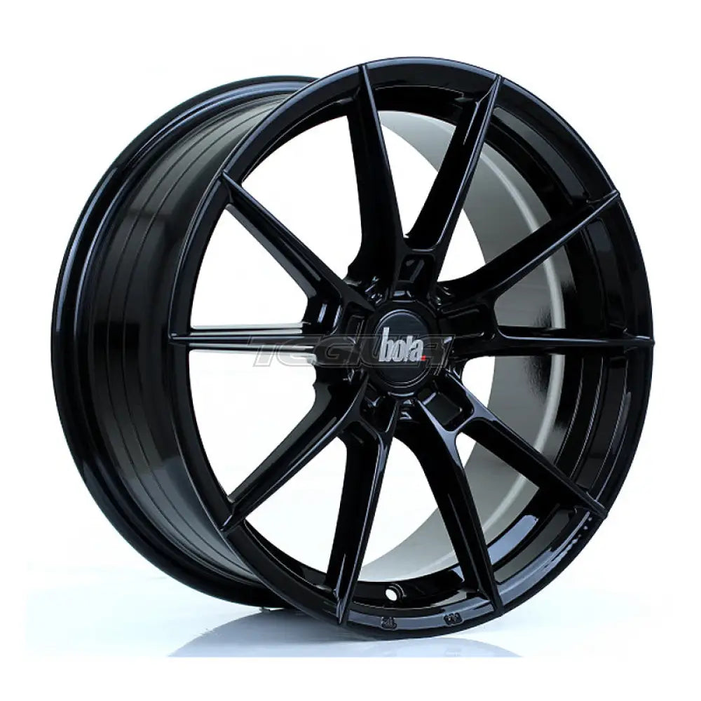 BOLA B19 Alloy Wheel 17x7.5 5x108 ET40 To 45 72.6mm CB Gloss Black Alloy Wheels