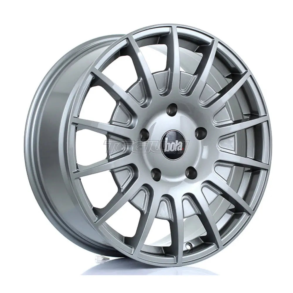 BOLA B21 Alloy Wheel 20x8 5x160 ET50 65.1mm CB Gloss Gunmetal Alloy Wheels