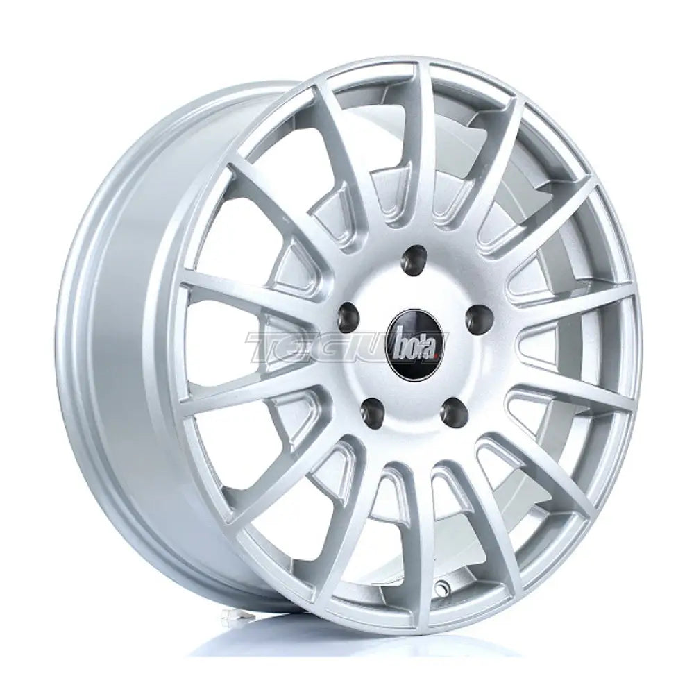 BOLA B21 Alloy Wheel 20x8 5x160 ET50 65.1mm CB Silver Alloy Wheels