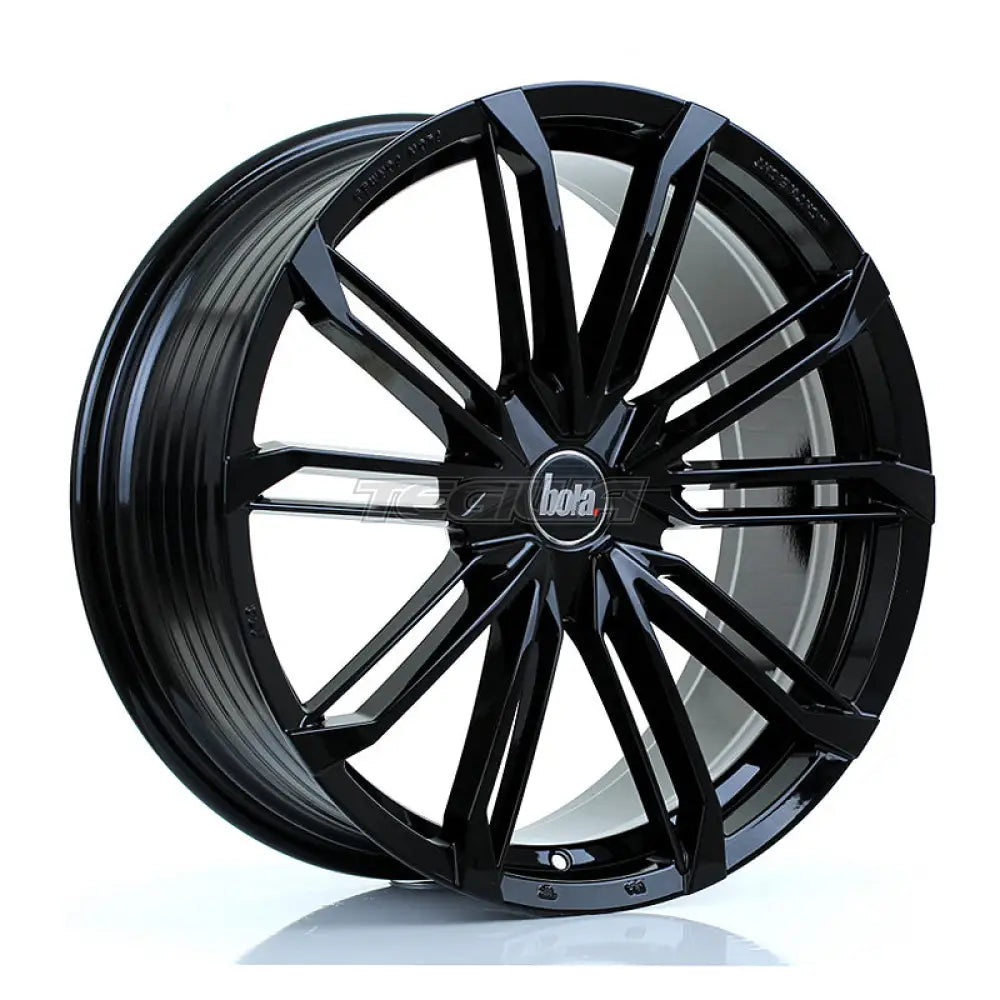 BOLA B23 Alloy Wheel 20x8.5 5x108 ET38 To 45 72.6mm CB Gloss Black Alloy Wheels