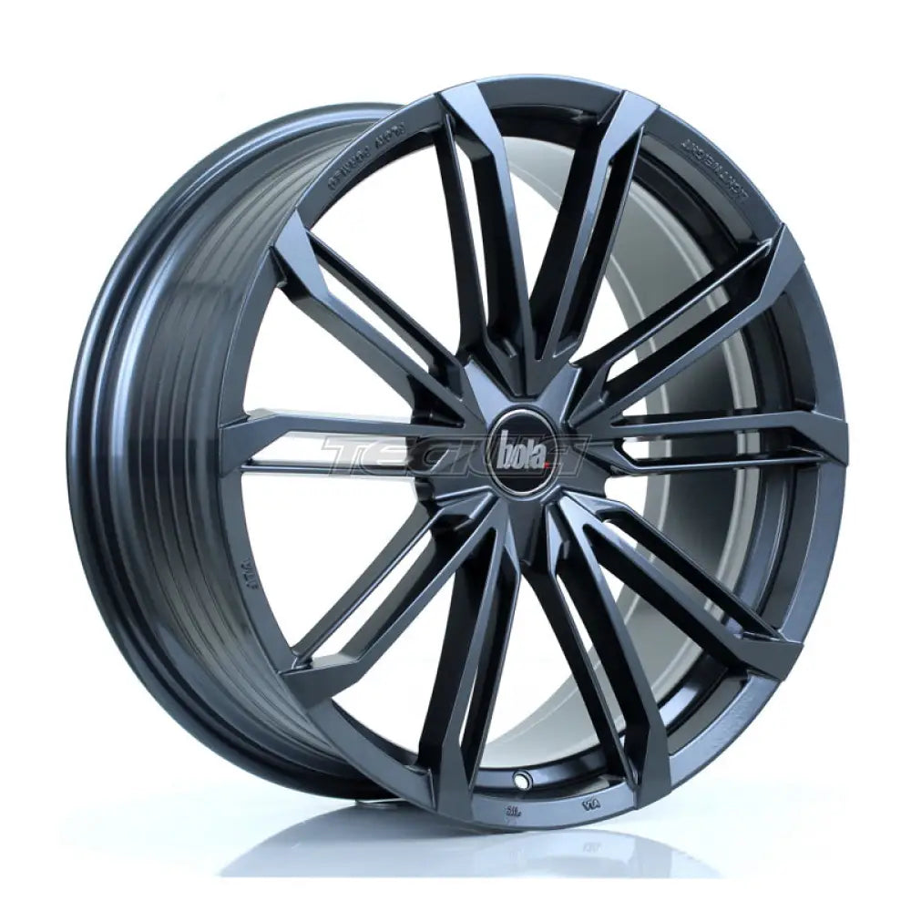BOLA B23 Alloy Wheel 20x8.5 5x118 ET38 To 45 72.6mm CB Gloss Gunmetal Alloy Wheels