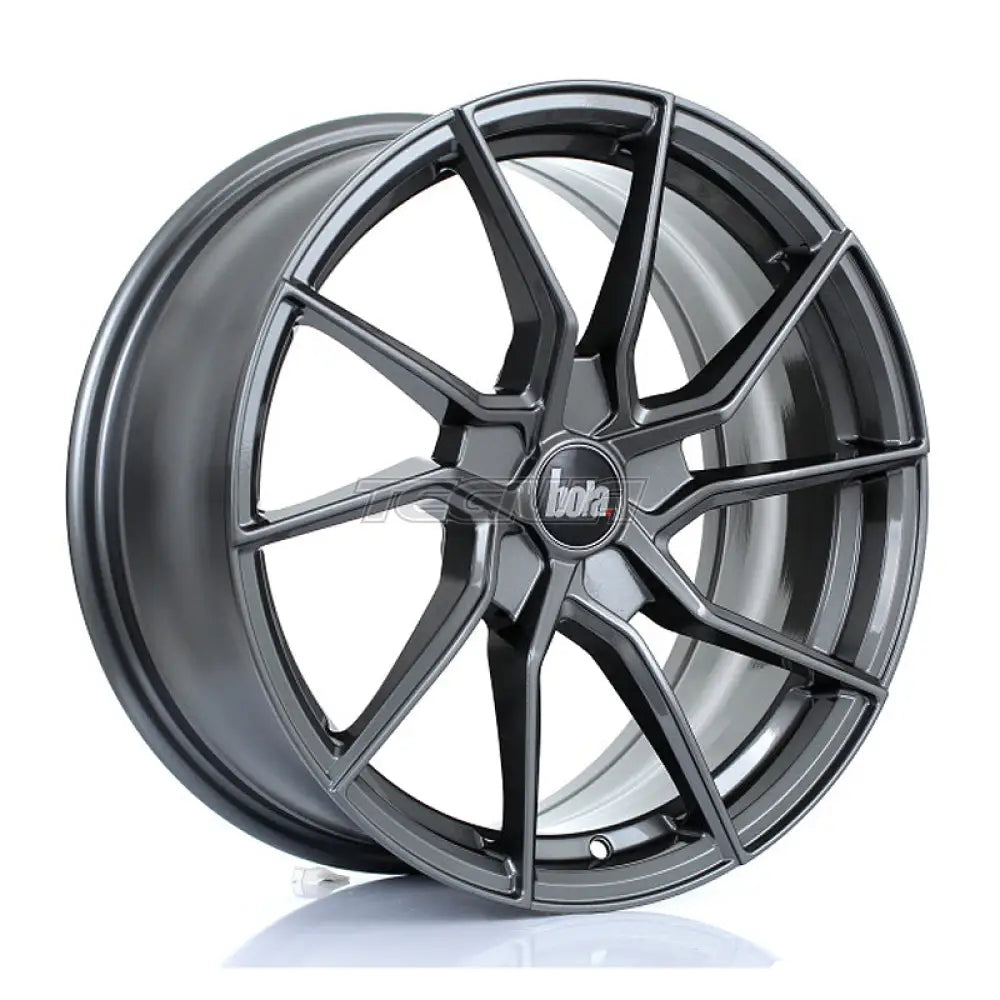 BOLA B25 Alloy Wheel 17x7.5 5x108 ET40 To 45 72.6mm CB Gloss Gunmetal Alloy Wheels