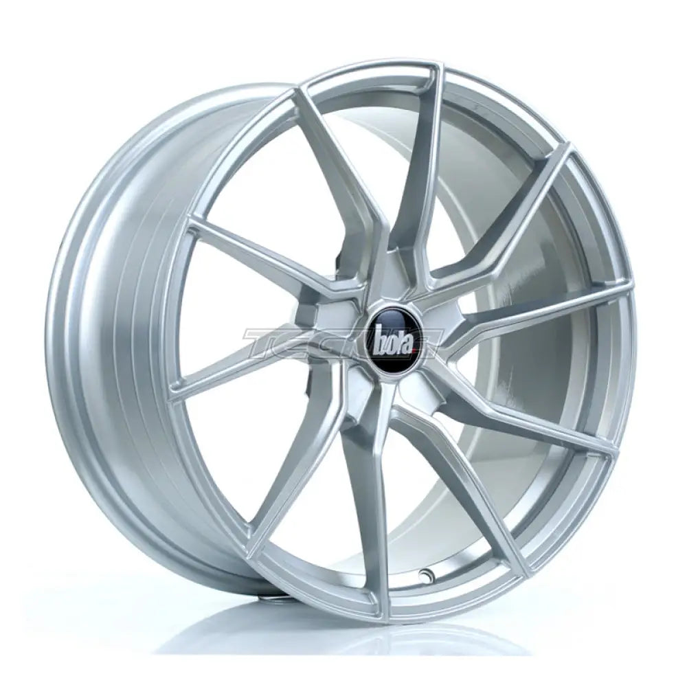 BOLA B25 Alloy Wheel 18x8.5 5x118 ET25 To 45 72.6mm CB Crystal Silver Alloy Wheels