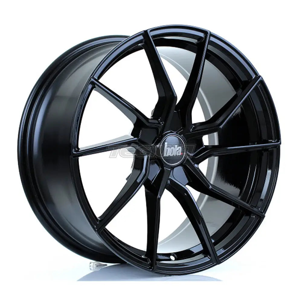 BOLA B25 Alloy Wheel 18x8.5 5x120 ET25 To 45 72.6mm CB Gloss Black Alloy Wheels