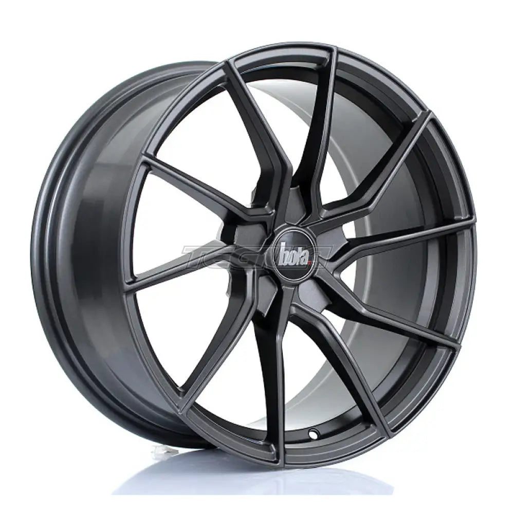 BOLA B25 Alloy Wheel 18x8.5 5x120 ET25 To 45 72.6mm CB Matt Gunmetal Alloy Wheels