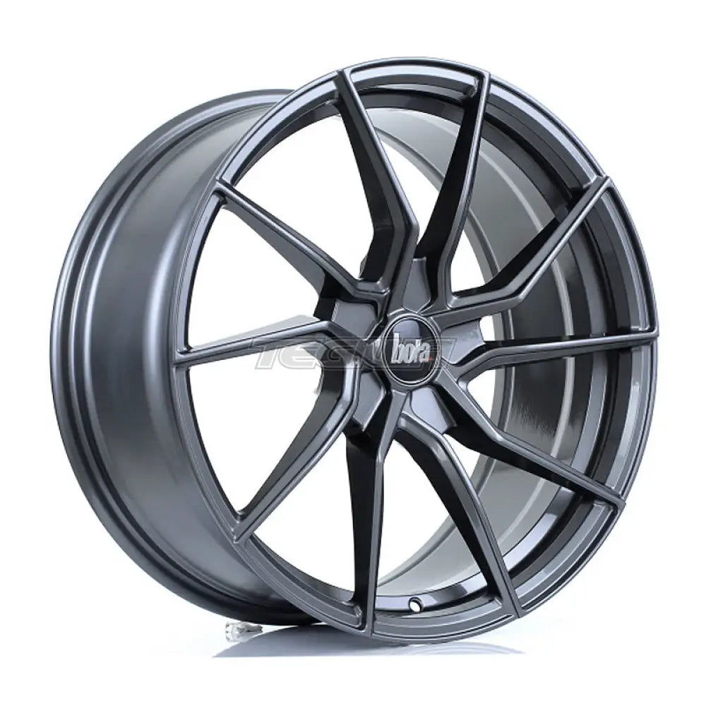 BOLA B25 Alloy Wheel 19x8.5 5x105 ET25 To 45 72.6mm CB Gloss Gunmetal Alloy Wheels