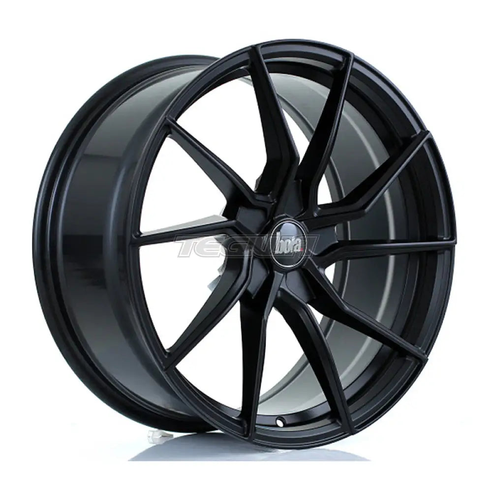 BOLA B25 Alloy Wheel 19x8.5 5x108 ET25 To 45 72.6mm CB Matt Black Alloy Wheels