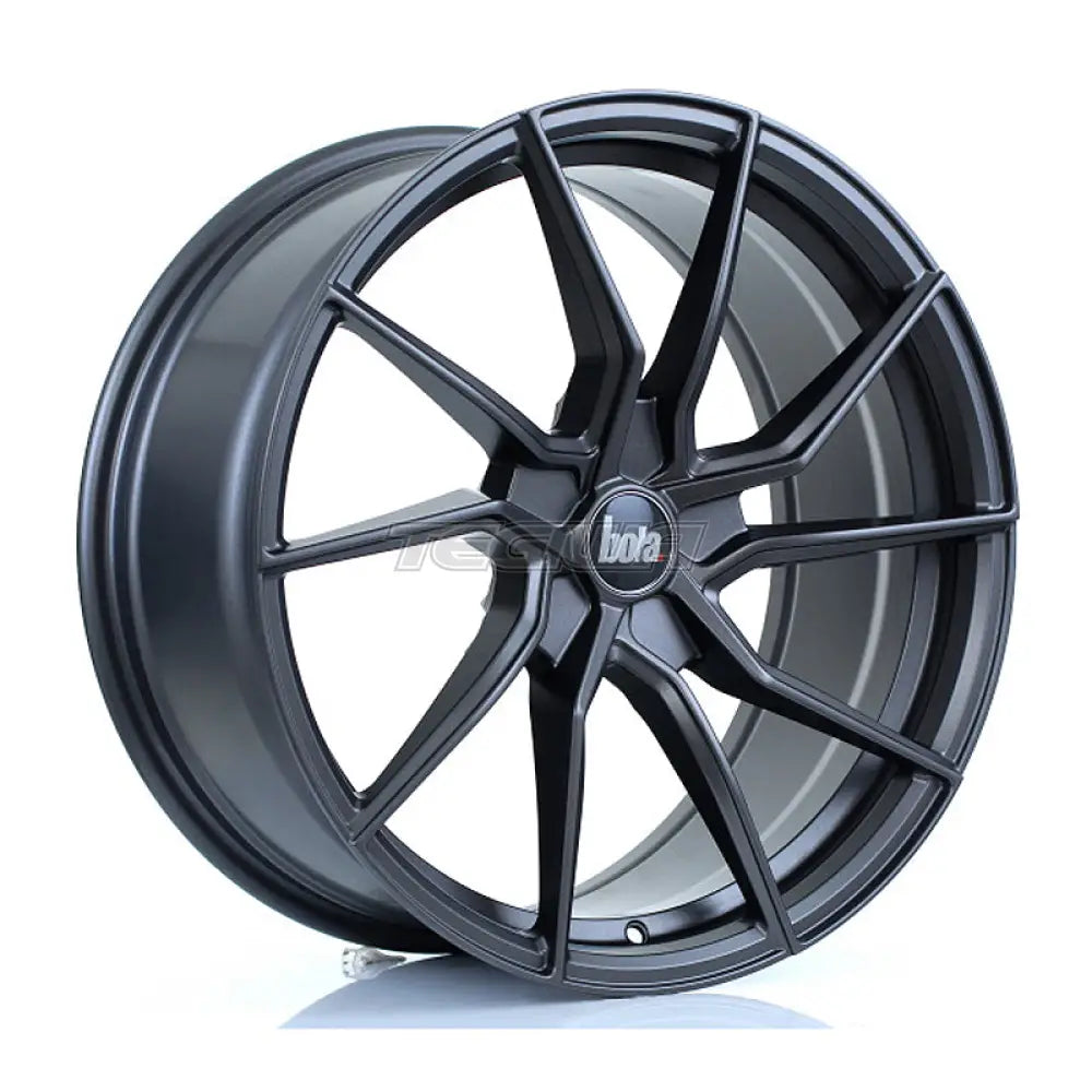 BOLA B25 Alloy Wheel 19x8.5 5x120 ET25 To 45 72.6mm CB Matt Gunmetal Alloy Wheels