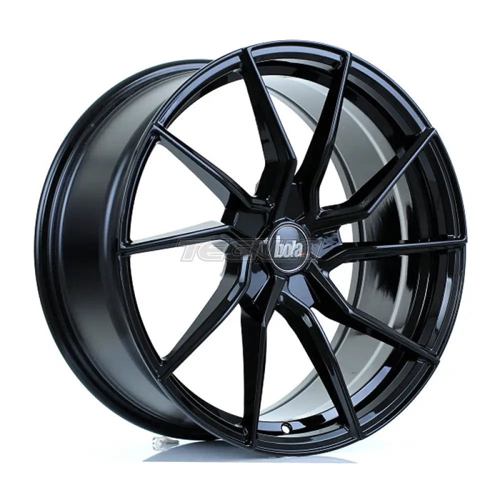 BOLA B25 Alloy Wheel 19x8.5 5x98 ET25 To 45 72.6mm CB Gloss Black Alloy Wheels