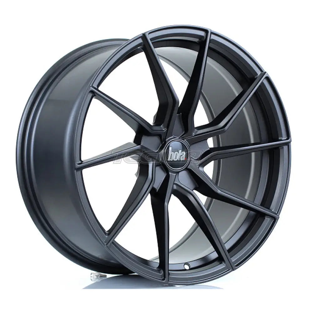 BOLA B25 Alloy Wheel 19x9.5 5x100 ET25 To 45 72.6mm CB Matt Gunmetal Alloy Wheels