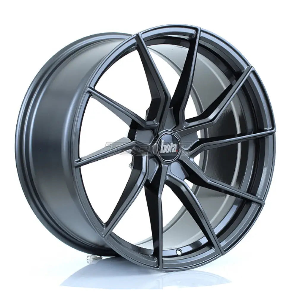 BOLA B25 Alloy Wheel 19x9.5 5x110 ET25 To 45 72.6mm CB Gloss Gunmetal Alloy Wheels