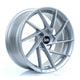 BOLA B26 Alloy Wheel 17x7.5 5x100 ET40 To 45 72.6mm CB Crystal Silver Alloy Wheels