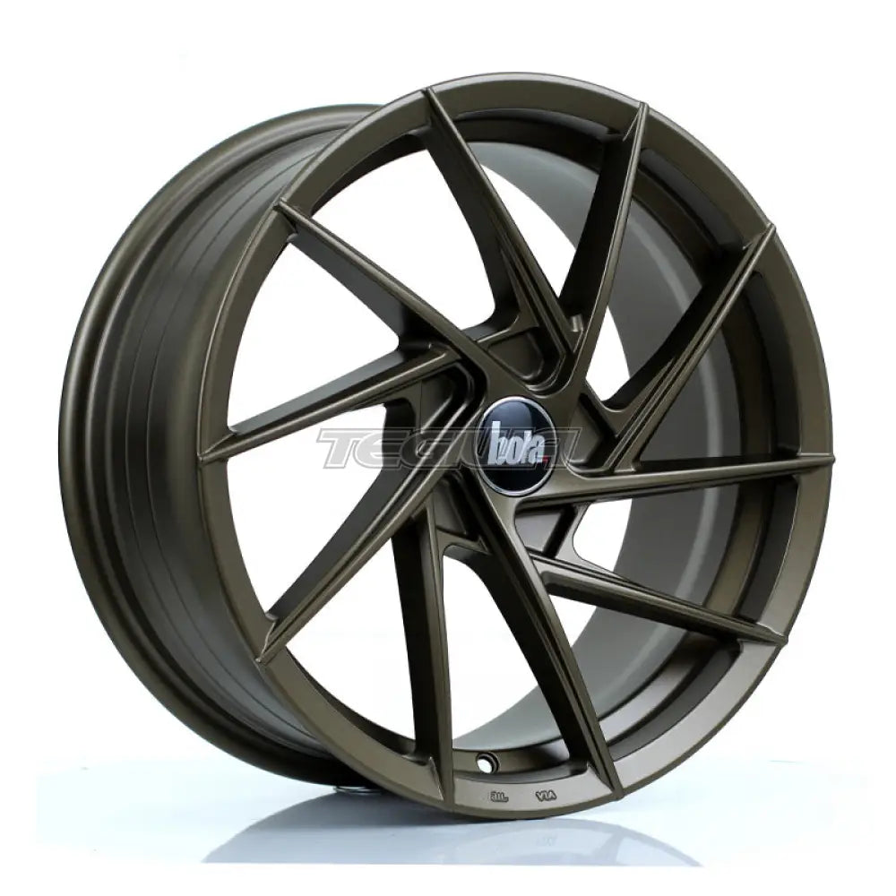 BOLA B26 Alloy Wheel 17x7.5 5x100 ET40 To 45 72.6mm CB Matt Bronze Alloy Wheels