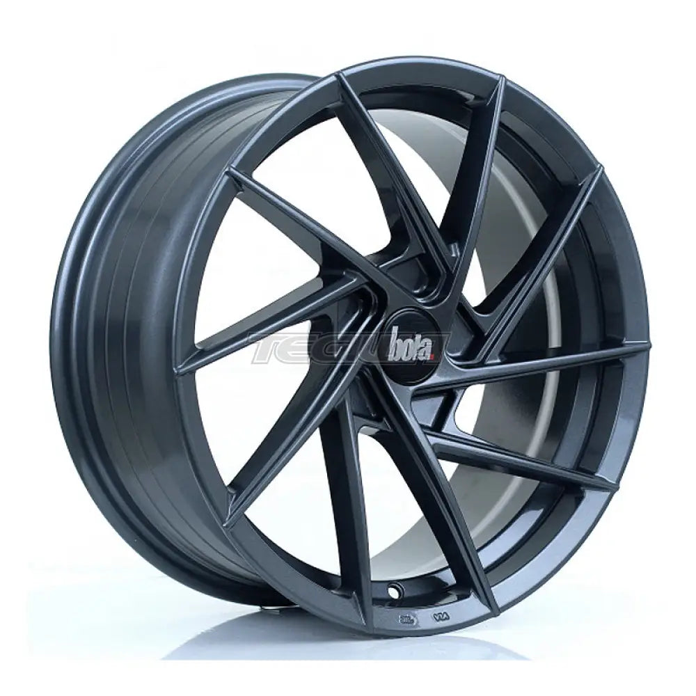 BOLA B26 Alloy Wheel 17x7.5 5x108 ET40 To 45 72.6mm CB Gloss Gunmetal Alloy Wheels