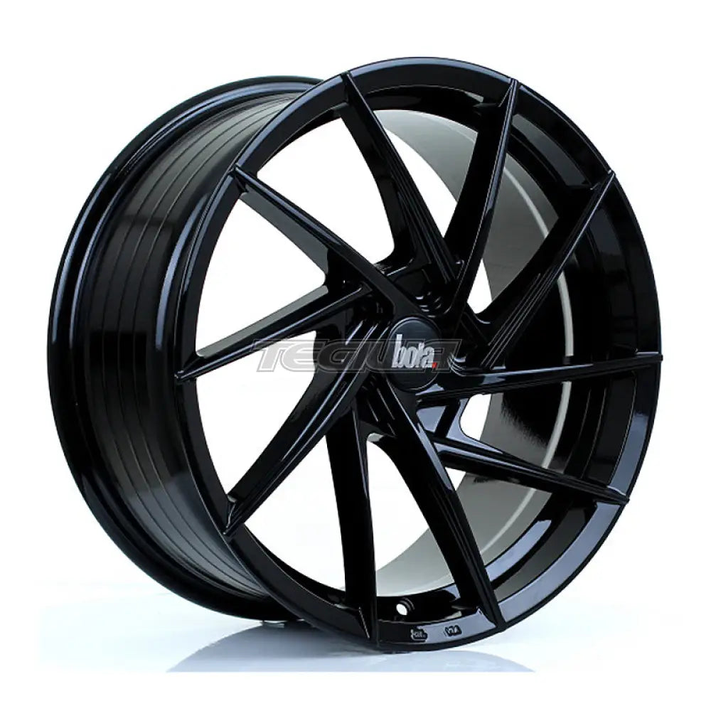 BOLA B26 Alloy Wheel 18x8 5x120 ET35 To 45 72.6mm CB Gloss Black Alloy Wheels