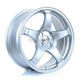 BOLA B2R Alloy Wheel 17x7.5 4x100 ET40 72.6mm CB Crystal Silver Alloy Wheels