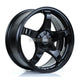BOLA B2R Alloy Wheel 17x7.5 5x118 ET40 72.6mm CB Gloss Black Alloy Wheels