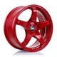 BOLA B2R Alloy Wheel 17x7.5 ET40 4x108 Candy Red 72.6mm CB Alloy Wheels