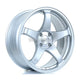 BOLA B2R Alloy Wheel 18x8 4x108 ET40 72.6mm CB Crystal Silver Alloy Wheels