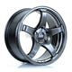 BOLA B2R Alloy Wheel 18x8.5 5x100 ET40 To 45 72.6mm CB Hyper Black Alloy Wheels