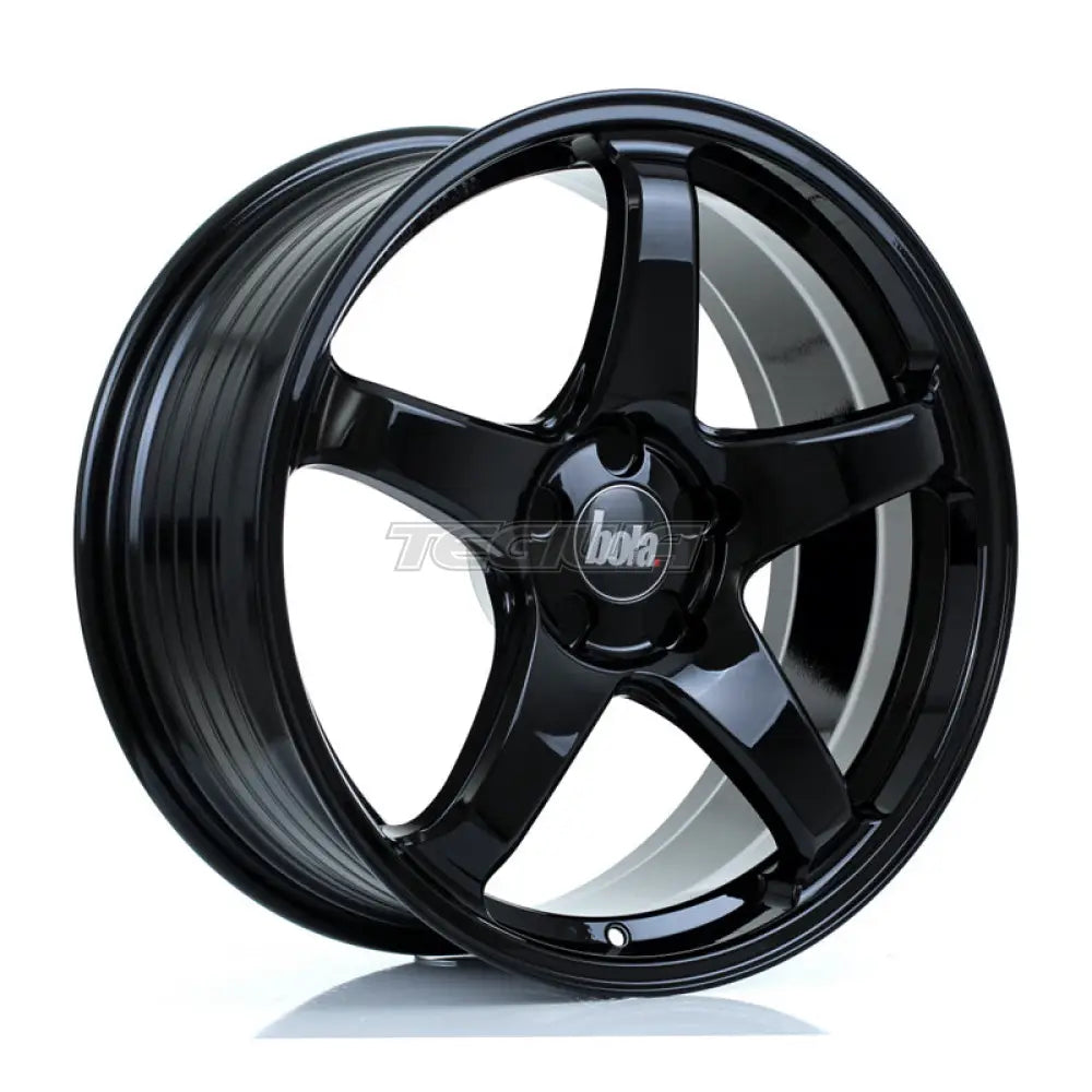 BOLA B2R Alloy Wheel 19x8.5 5x105 ET25 To 45 72.6mm CB Gloss Black Alloy Wheels