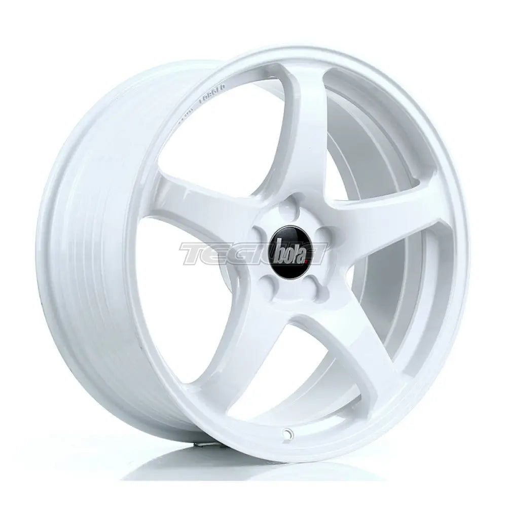 BOLA B2R Alloy Wheel 19x8.5 5x108 ET25 To 45 72.6mm CB White Alloy Wheels